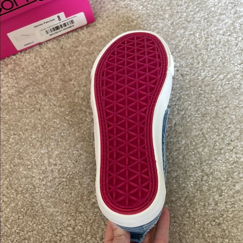 Corkys blue Denim Sneakers - Picture 4 of 5